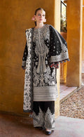 BAREEZE | DHANAK 3 PC FULL HEAVY EMB SUIT WITH HEAVY EMB SHAWL FOR WINTER 2027