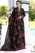 BAREEZE | DHANAK 3 PC FULL HEAVY EMB SUIT WITH HEAVY EMB SHAWL FOR WINTER 2027