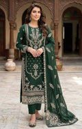 BAREEZE | DHANAK 3 PC FULL HEAVY EMB SUIT WITH HEAVY EMB SHAWL FOR WINTER 2027