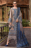 BAREEZE | DHANAK 3 PC FULL HEAVY EMB SUIT WITH HEAVY EMB SHAWL FOR WINTER 2027
